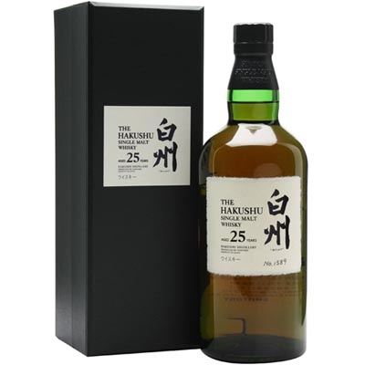 白州25年单一麦芽威士忌